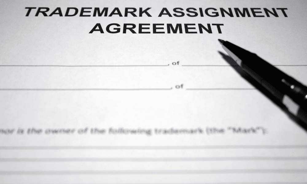 trademark assignment service initiation